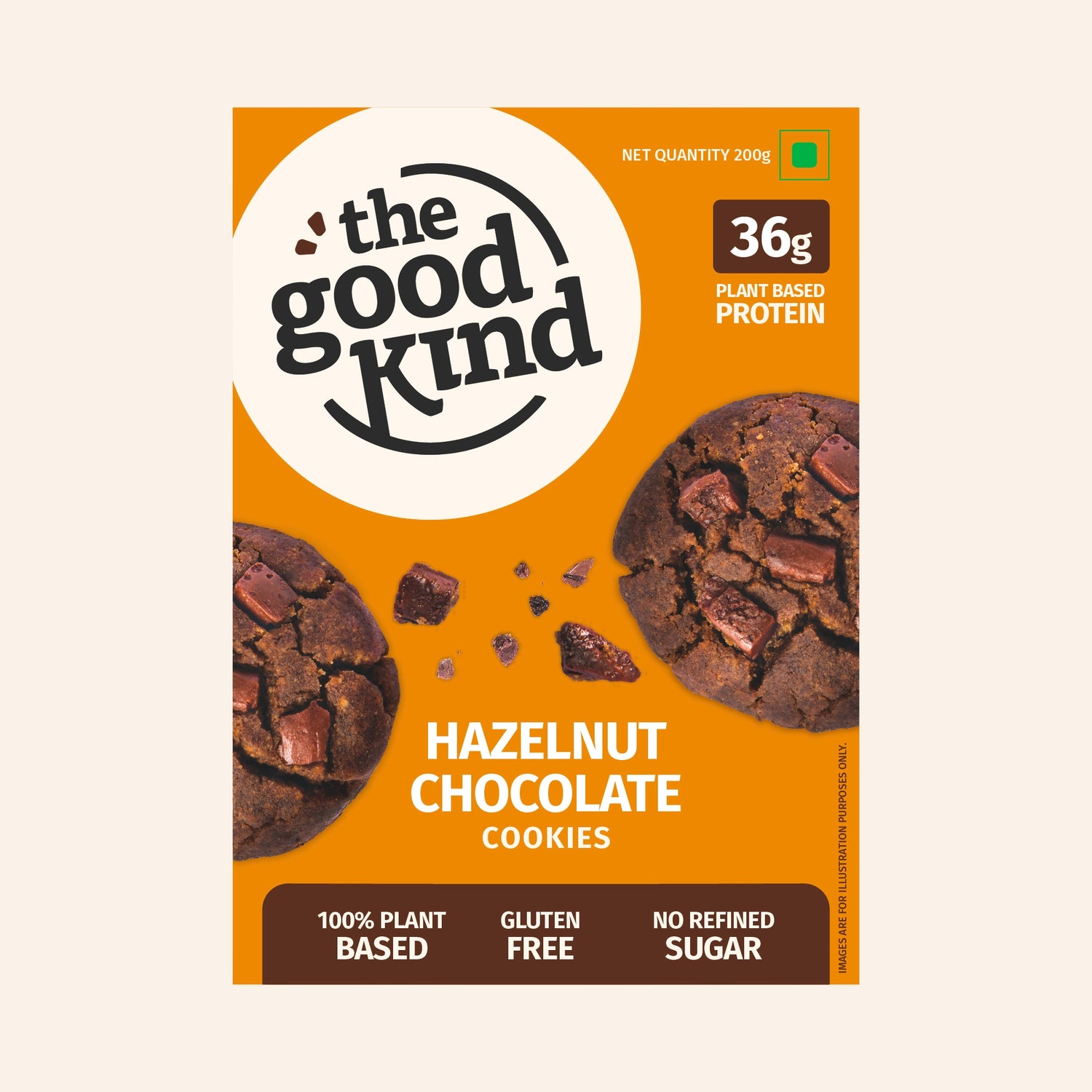 Hazelnut Chocolate Cookies with crunchy hazelnut pieces and dark chocolate chunks

