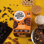 Hazelnut Chocolate Cookies with crunchy hazelnut pieces and dark chocolate chunks
