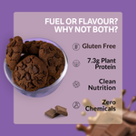 Box of The Good Kind Double Chocolate Cookies with rich dark cocoa base and chunky chocolate pieces